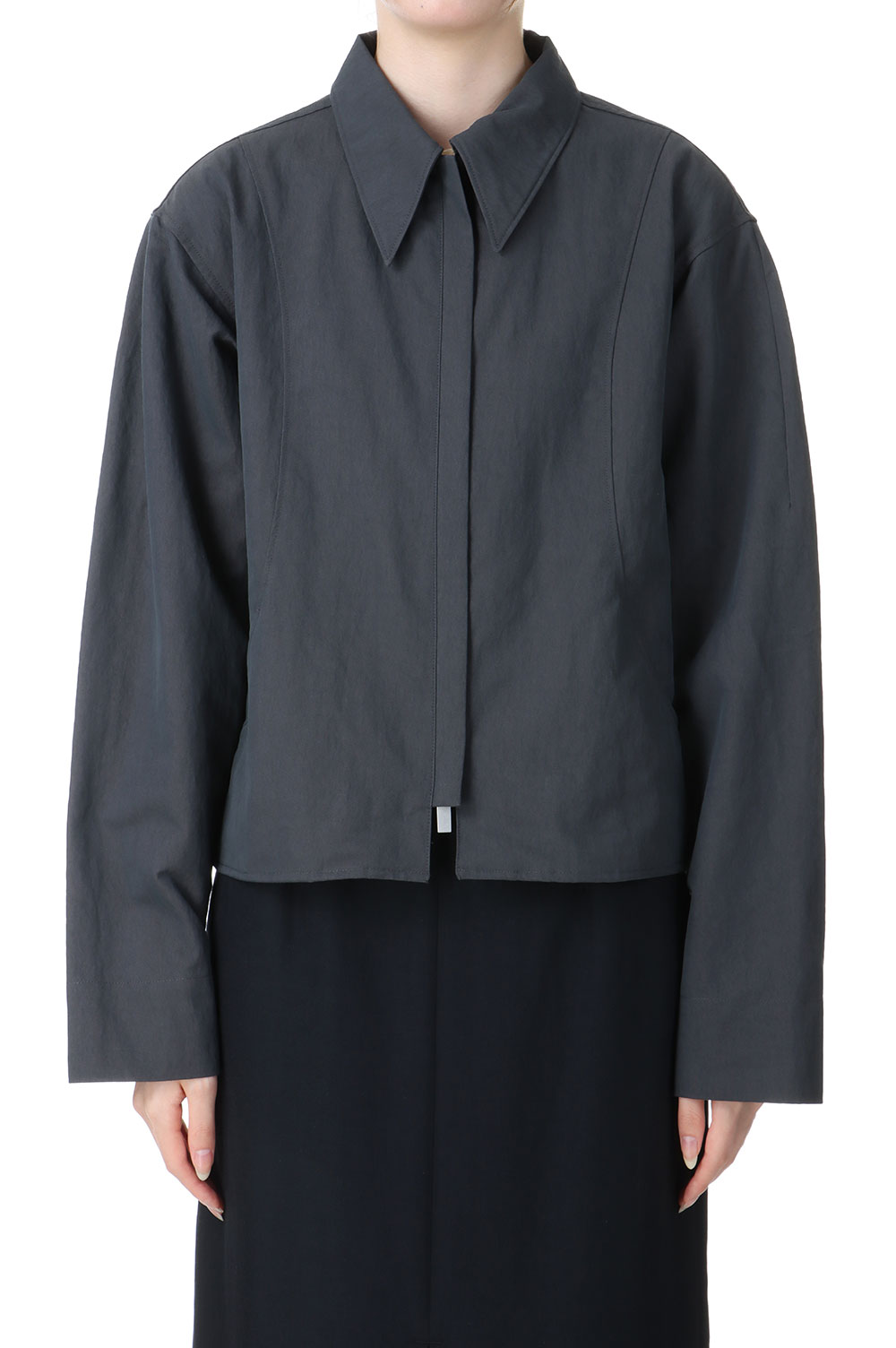 Washer Zip Blouson -CHARCOAL GRAY(12310201) Todayful(トゥデイフル)｜Deepinsideinc.Store