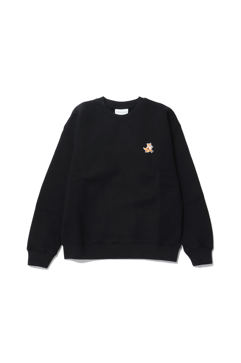 SPEEDY FOX PATCH COMFORT SWEATSHIRT - BLACK(MW00309KM0307) Maison Kitsune -Women-(メゾンキツネ)