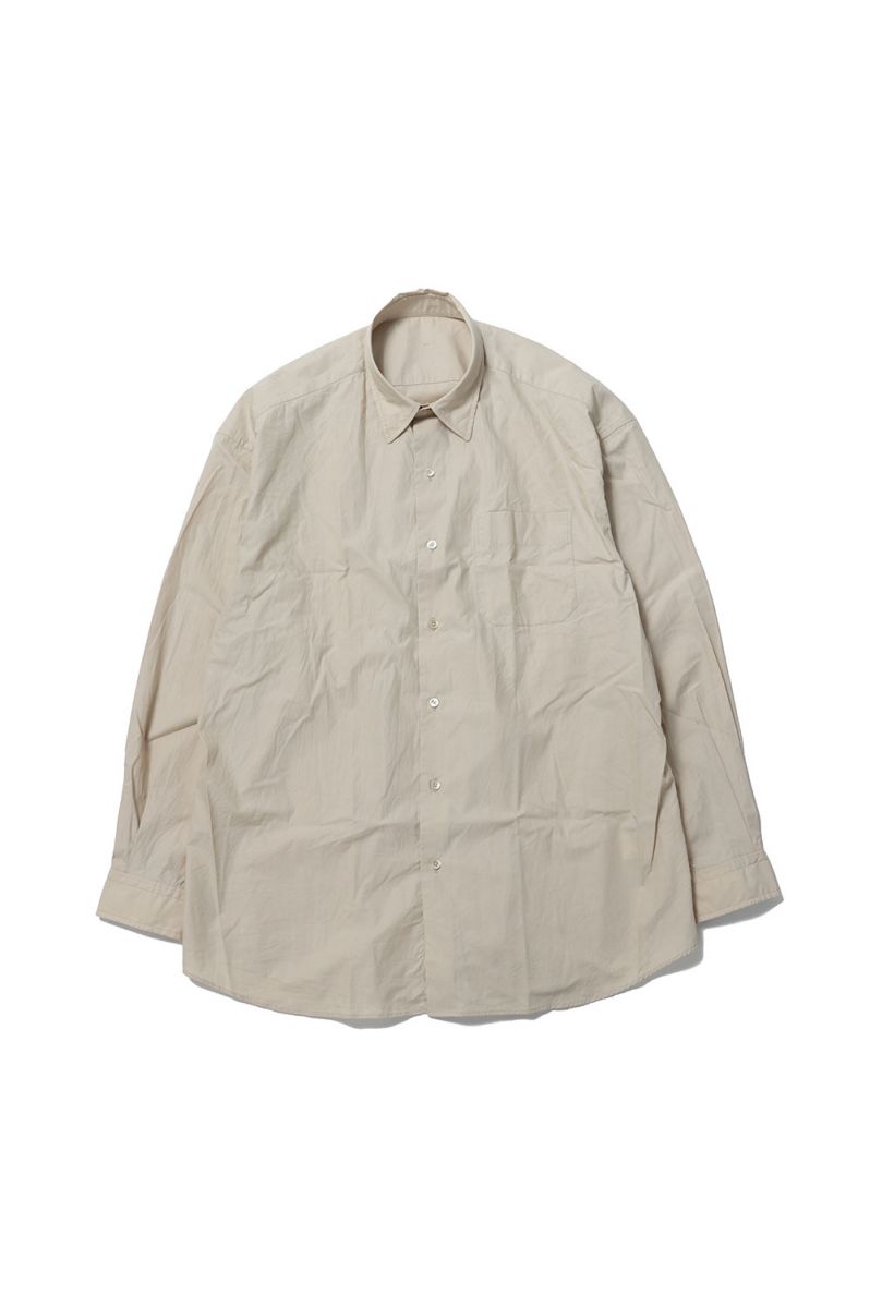 【希少】Porter Classic ワイドポケットシャツ chocolate Porter Classic / ポータークラシック | WIDE POCKET SHIRT