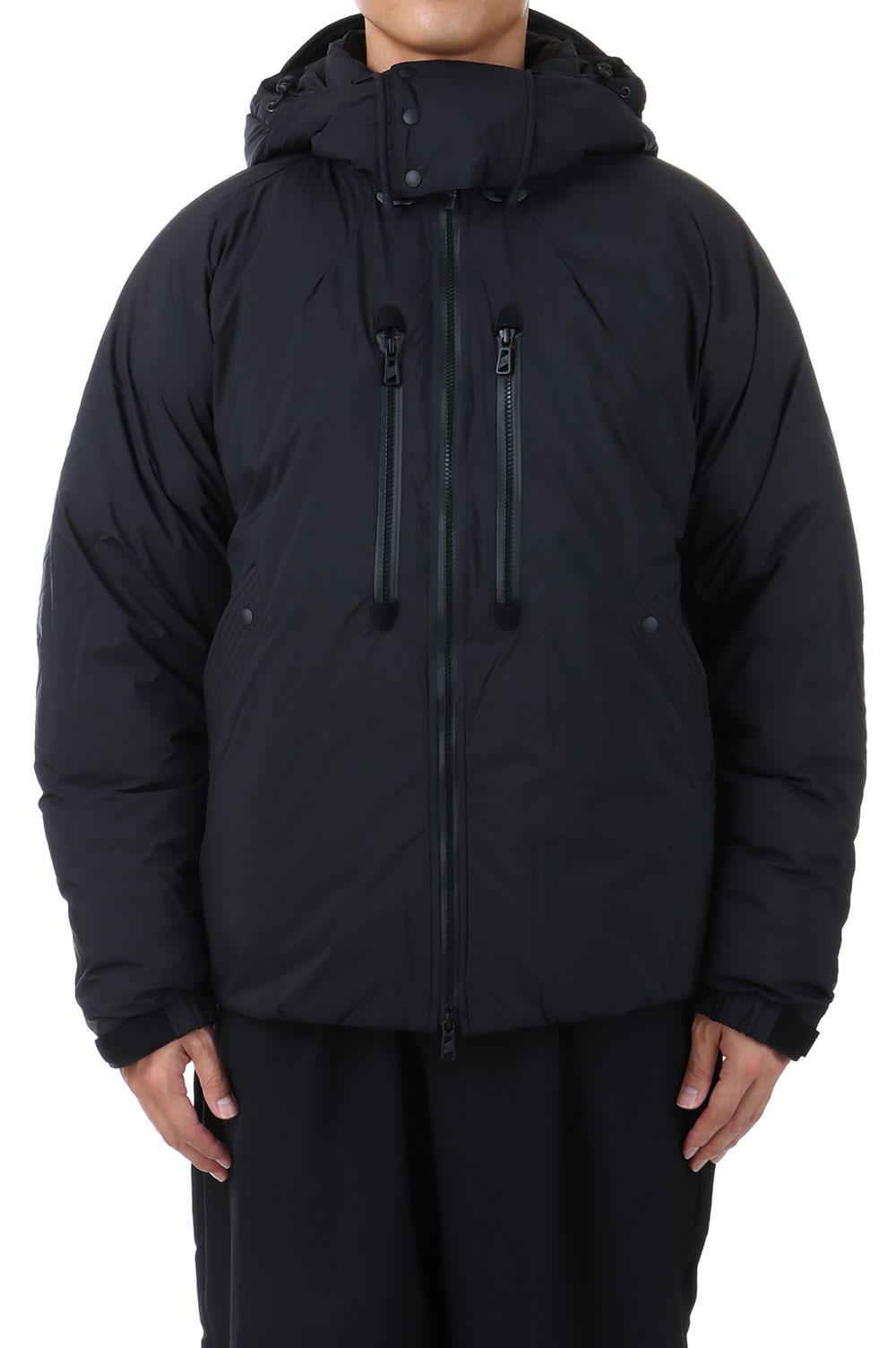 FT DETACHABLE HOODIE BOMB JK - BLACK (FNA09242M0001) F/CE.(エフシーイー)｜Deepinsideinc.Store