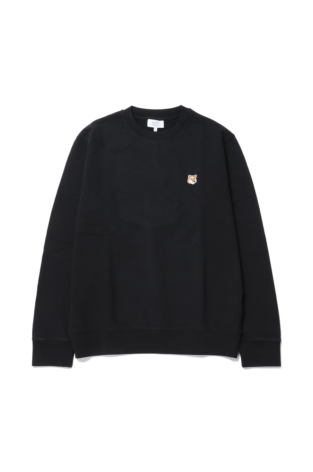 FOX HEAD PATCH REGULAR SWEATSHIRT - BLACK(LM00301KM0001) Maison Kitsune -Men-(メゾンキツネ) メンズファッション-トップス-スウェット・トレーナー