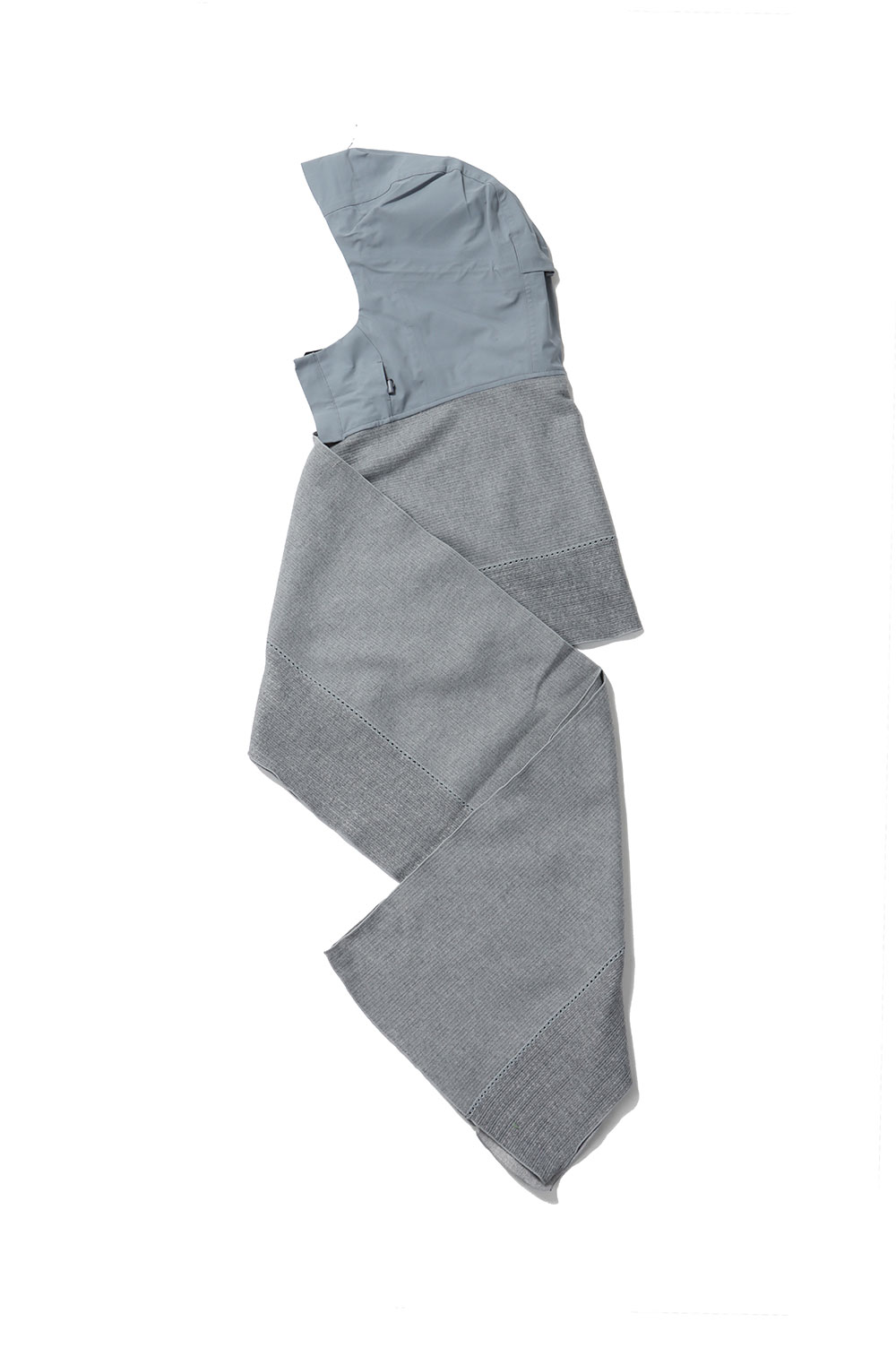 EP.6 01 HOODED MUFFLUR / LIGHT GRAY（EP6AC01-GR） XLIM(エクスリム)