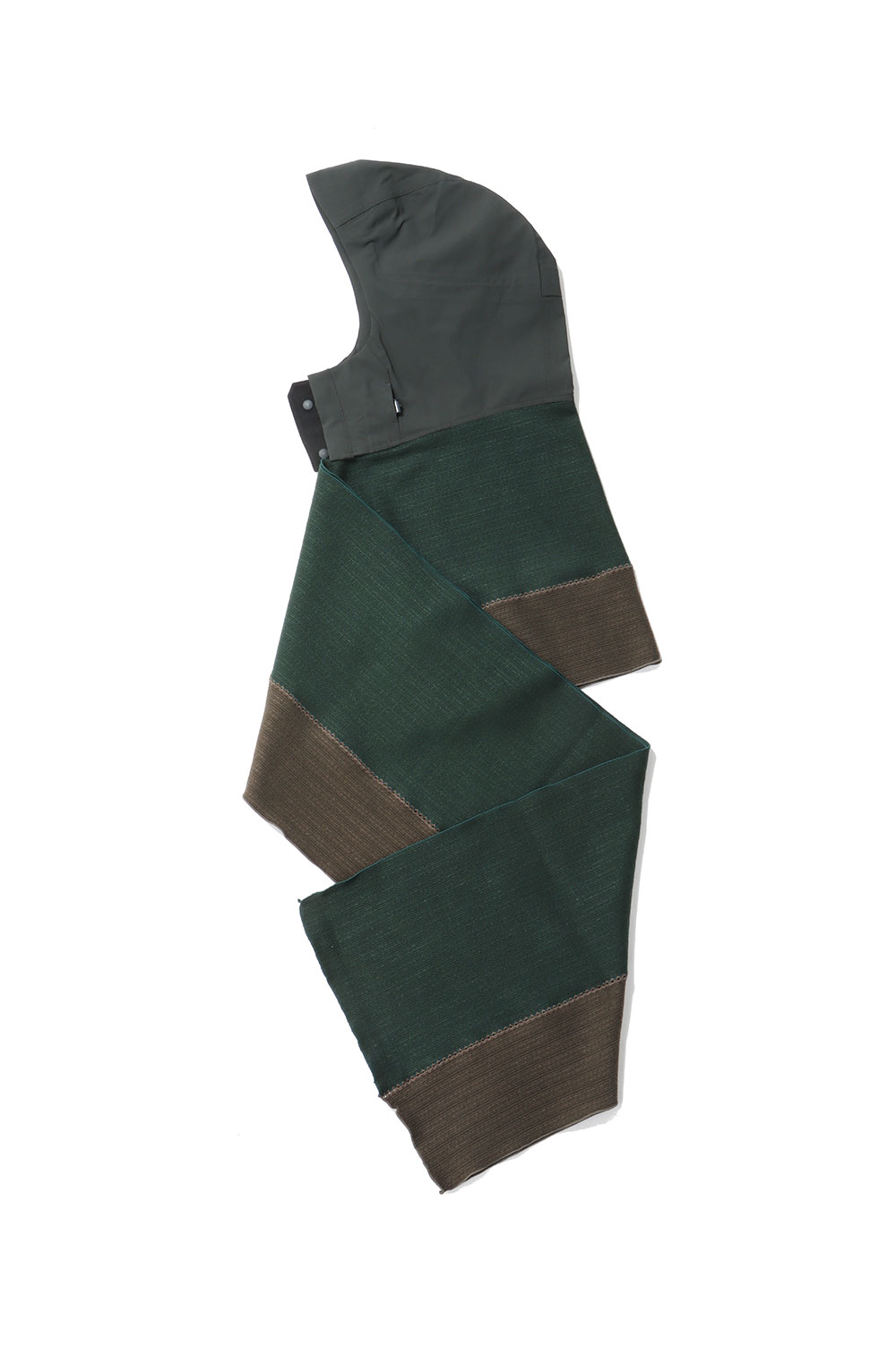 EP.6 01 HOODED MUFFLUR / DEEP GREEN（EP6AC01-GN） XLIM(エクスリム)