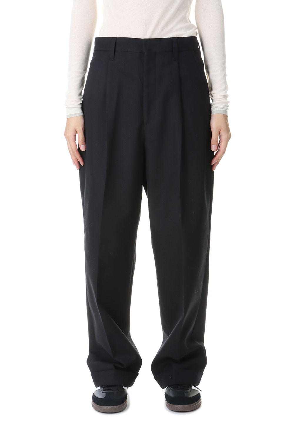 【P10倍】DOUBLE CUFF TROUSERS (24AMSPA06) Shinzone(シンゾーン)｜Deepinsideinc.Store
