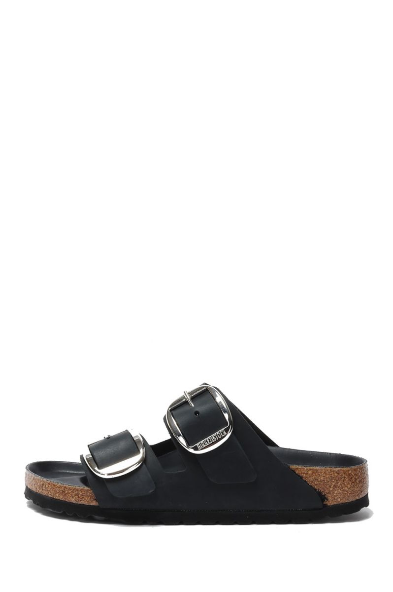 Arizona Big Buckle / Oiled Leather / Narrow  - BLACK HEX (~24.5cm) Birkenstock -Women-(ビルケンシュトック)
