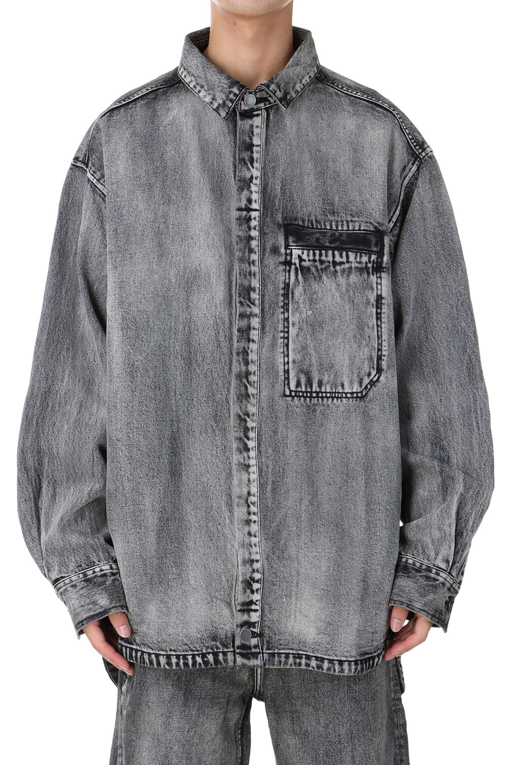 【P10倍】HERCULEAN SHIRT / CHARGRILL(ES2564CG) Entire Studios(エンタイア 制作室)