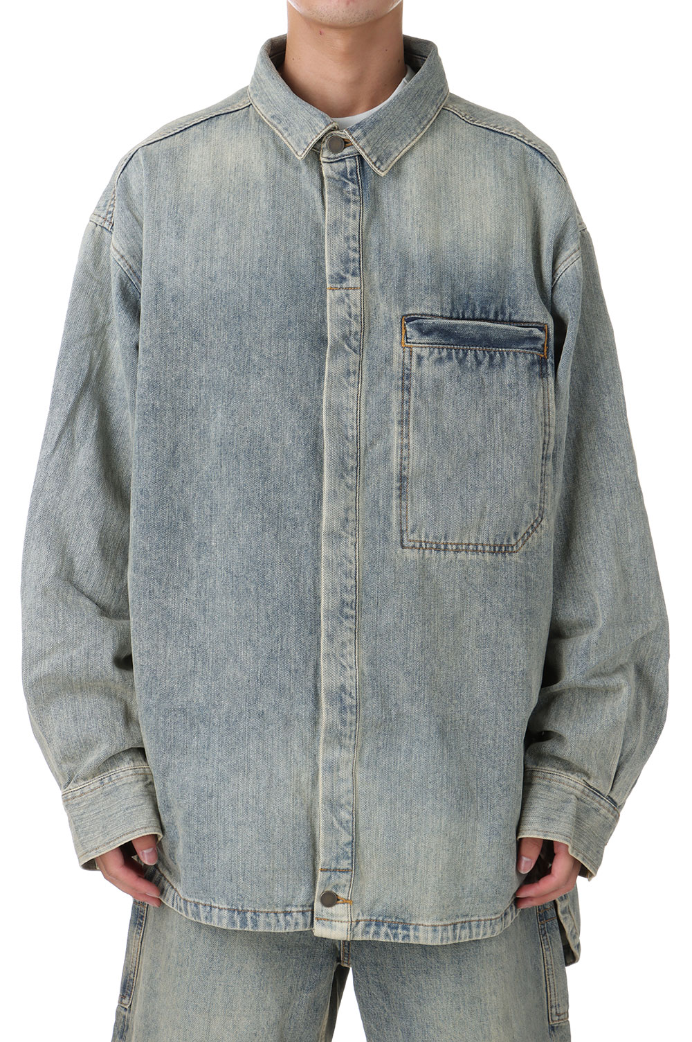 【P10倍】HERCULEAN SHIRT / SURFACE(ES2564SW) Entire Studios(エンタイア 制作室)