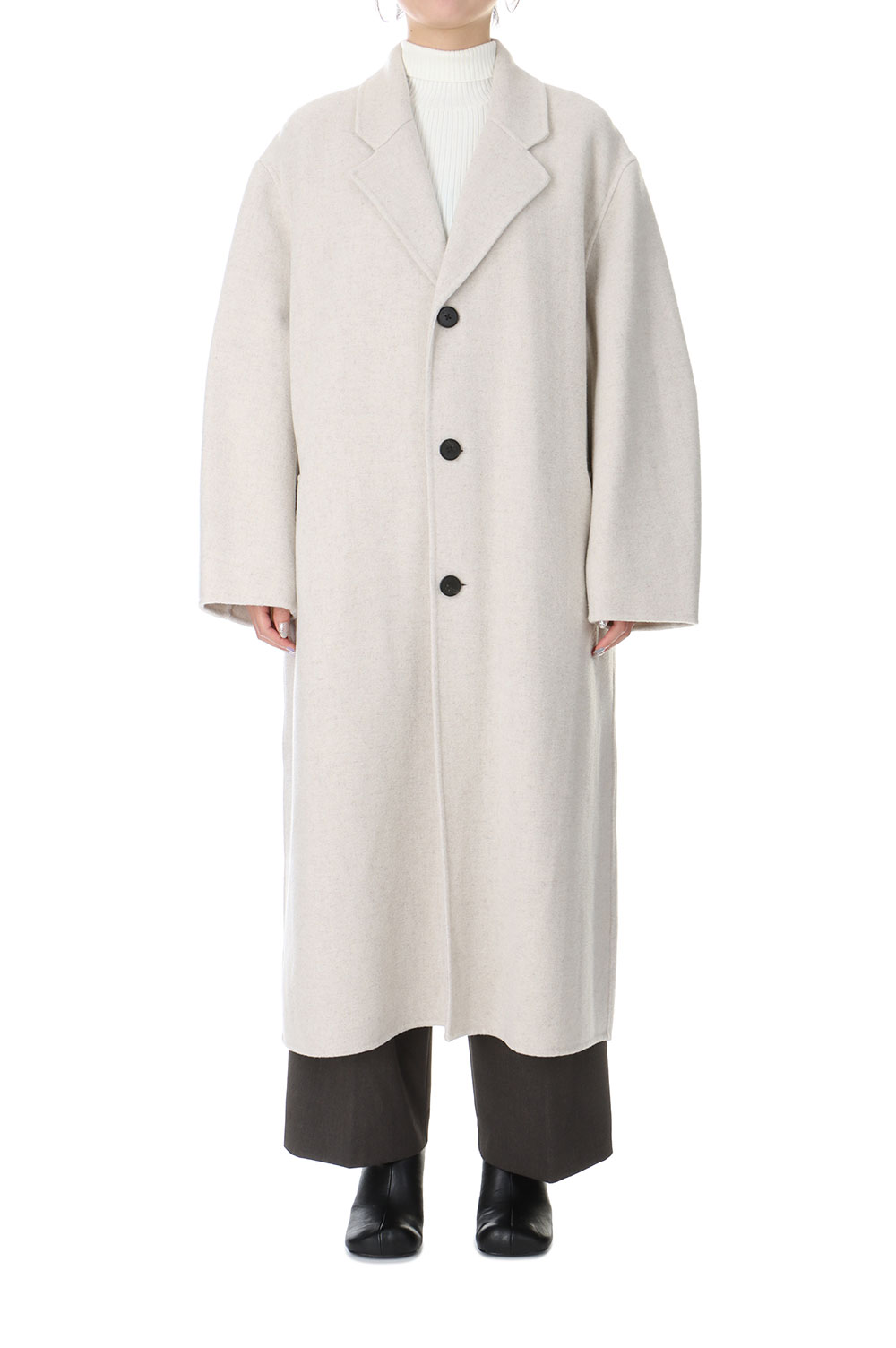 Wool Over Coat -IVORY(12420005) Todayful(トゥデイフル)