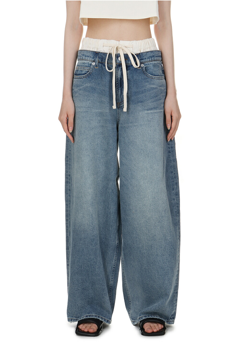 Layered Waist Denim(12411402) Todayful(トゥデイフル)