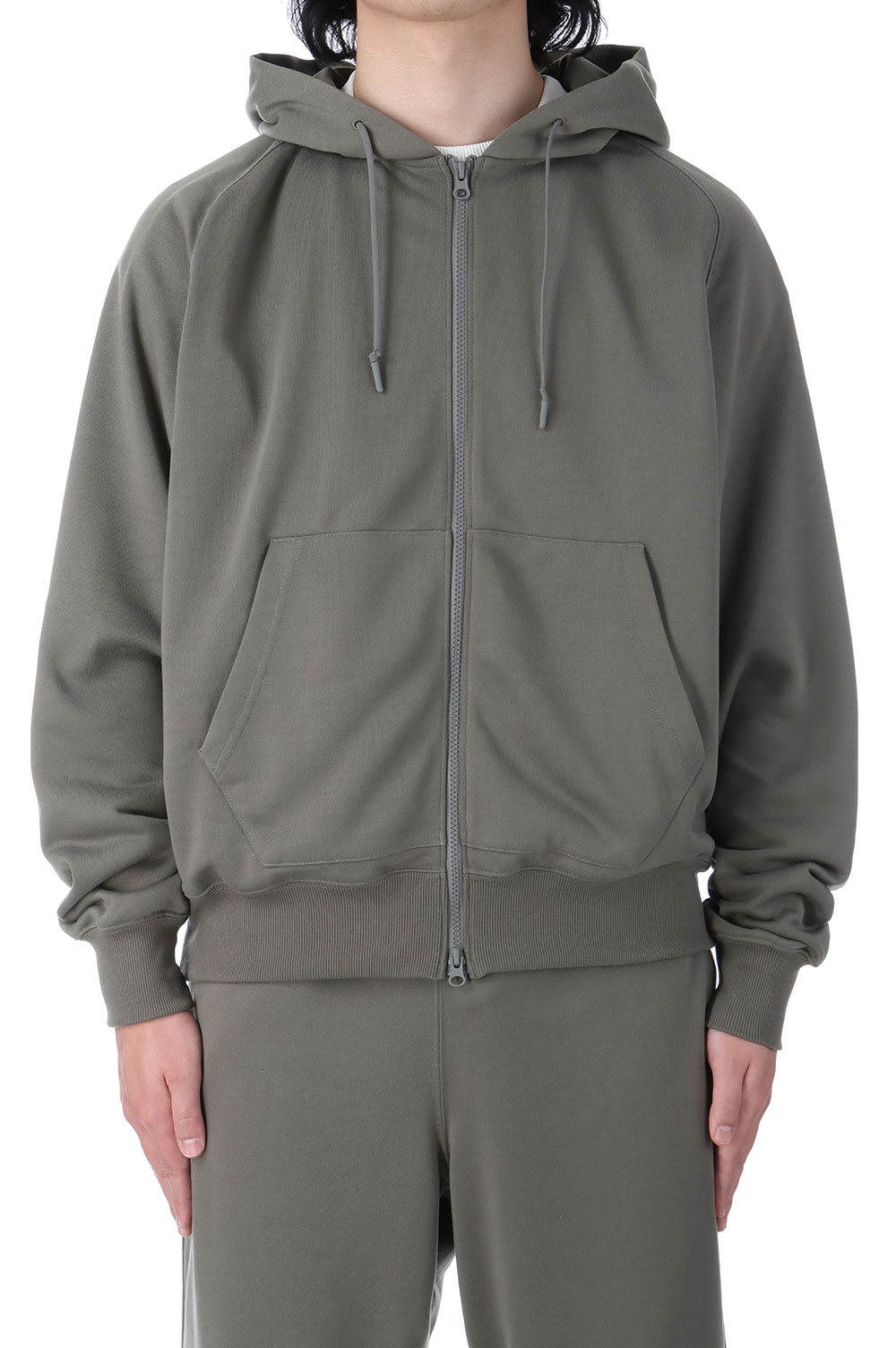 TECH SWEAT FREEDOM ZIP PARKA - WOLF GRAY (BE-52025) DAIWA PIER39(ダイワ ピア39)