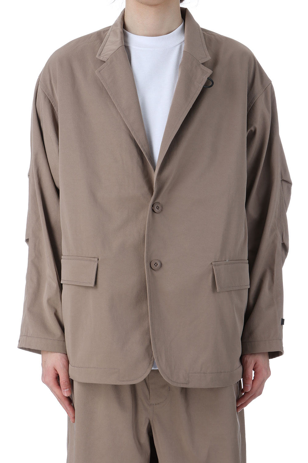【P5倍】TECH LOOSE 2B JACKET TWILL - BEIGE (BJ-56025) DAIWA PIER39(ダイワ ピア39)