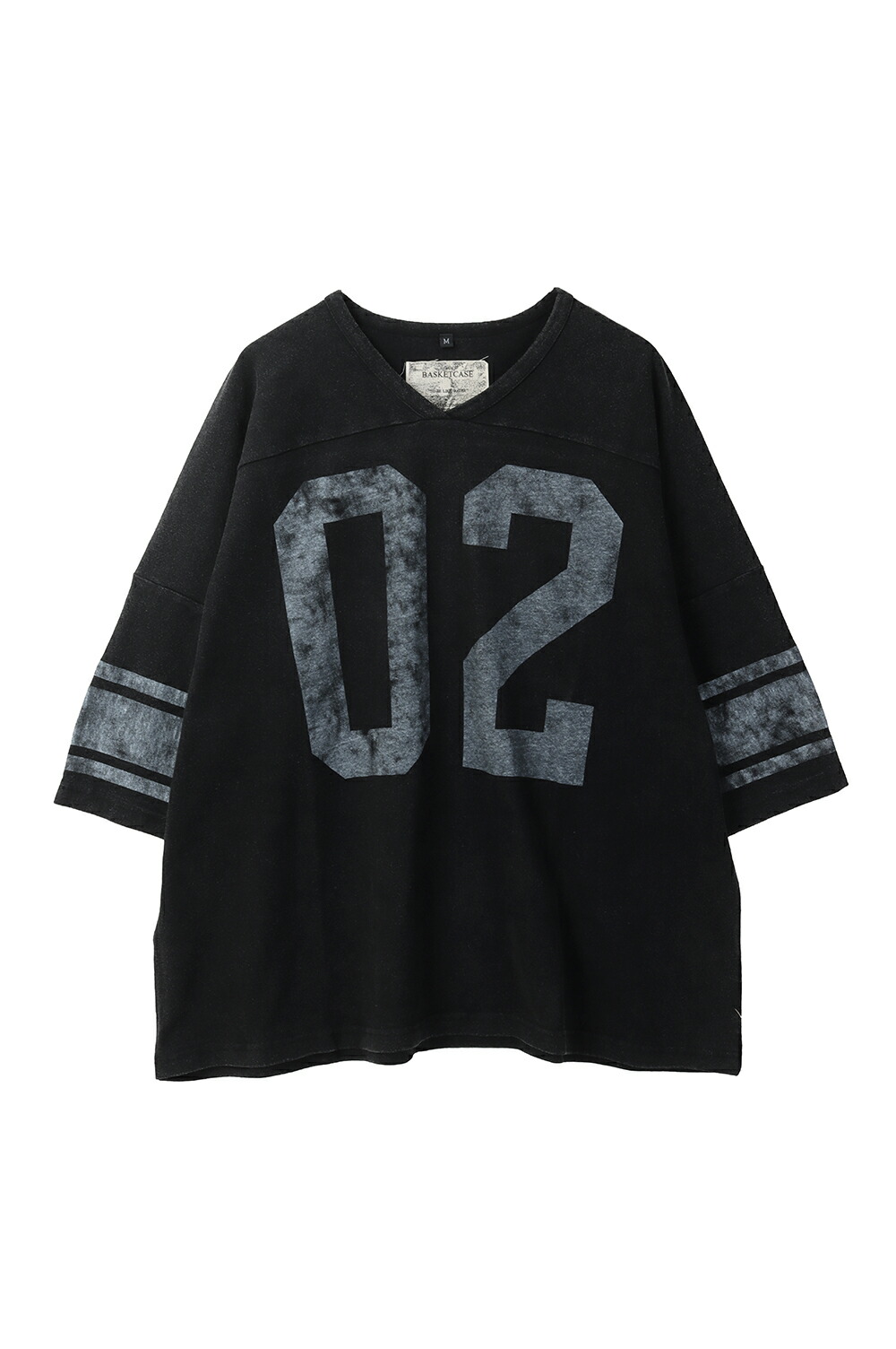 HORSECOLLAR, football shirt ss / Black Basketcase(バスケットケース)