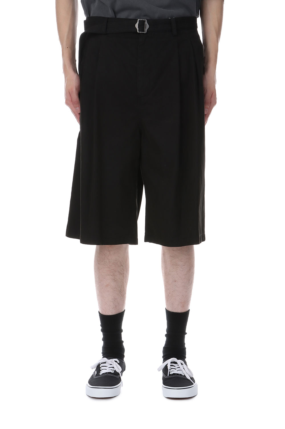 Hemingway Bermuda Pants - Black (AOESPT013) ANOTHER OFFICE(アナザー・オフィス) 11,722円