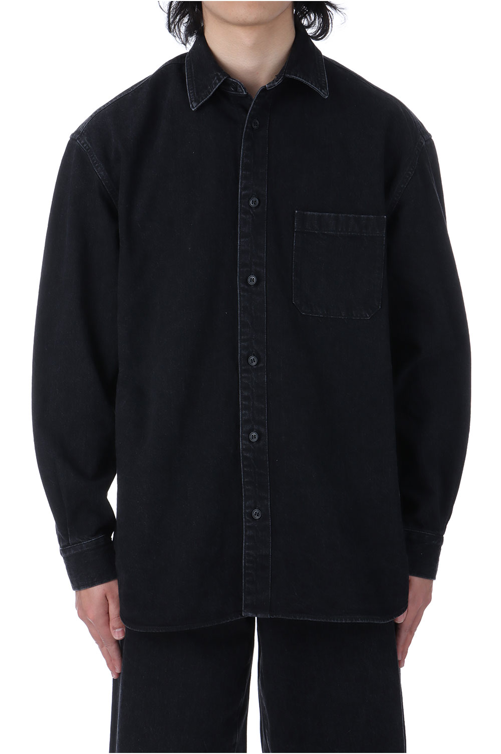 【P10倍】OVER SHIRT JACKET / BLACK (J002) CEIVE(シーヴ)｜Deepinsideinc.Store