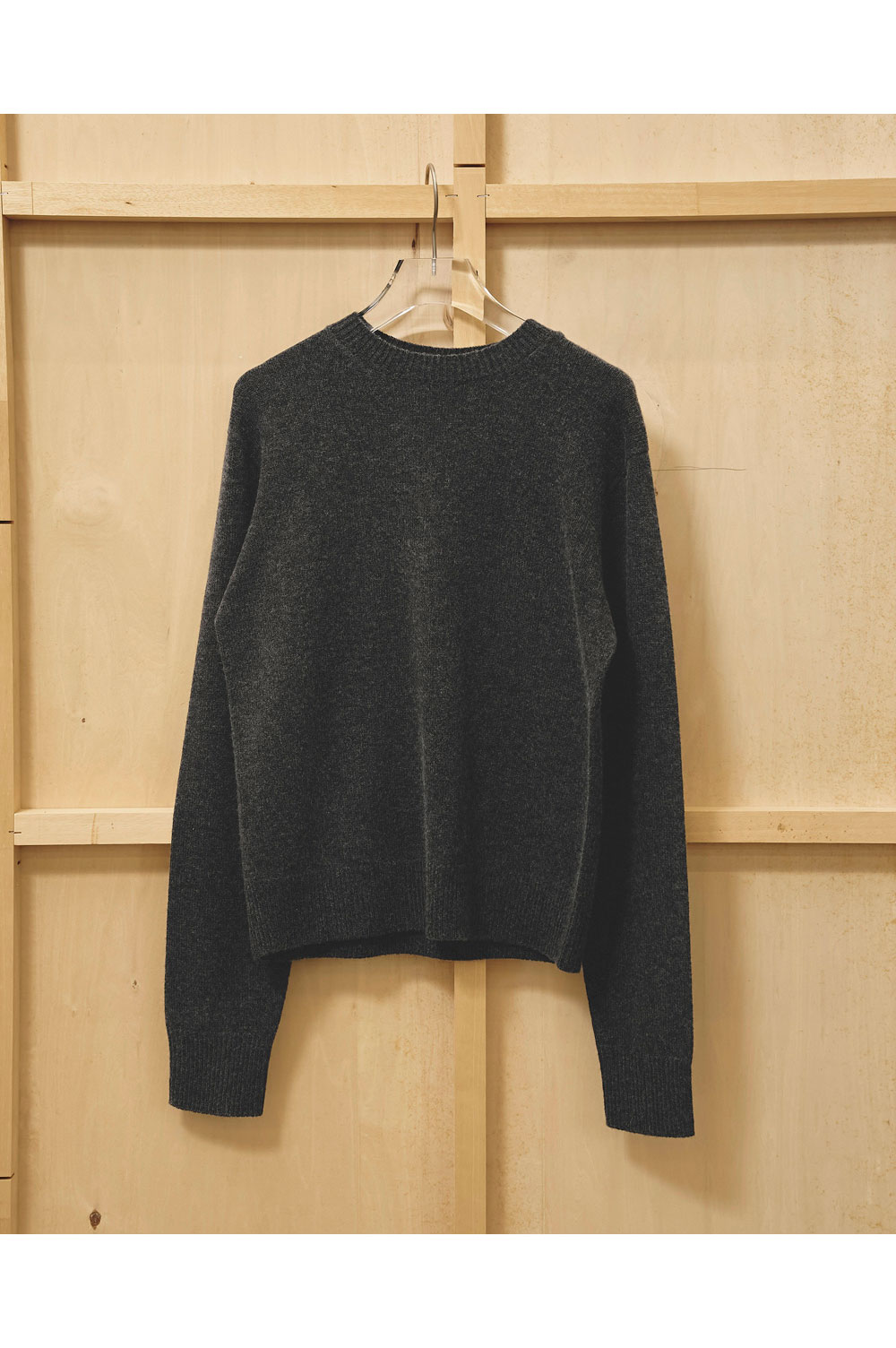 Cashmere Seamless Knit - CHARCOAL GRAY(12520507) Todayful(トゥデイフル)