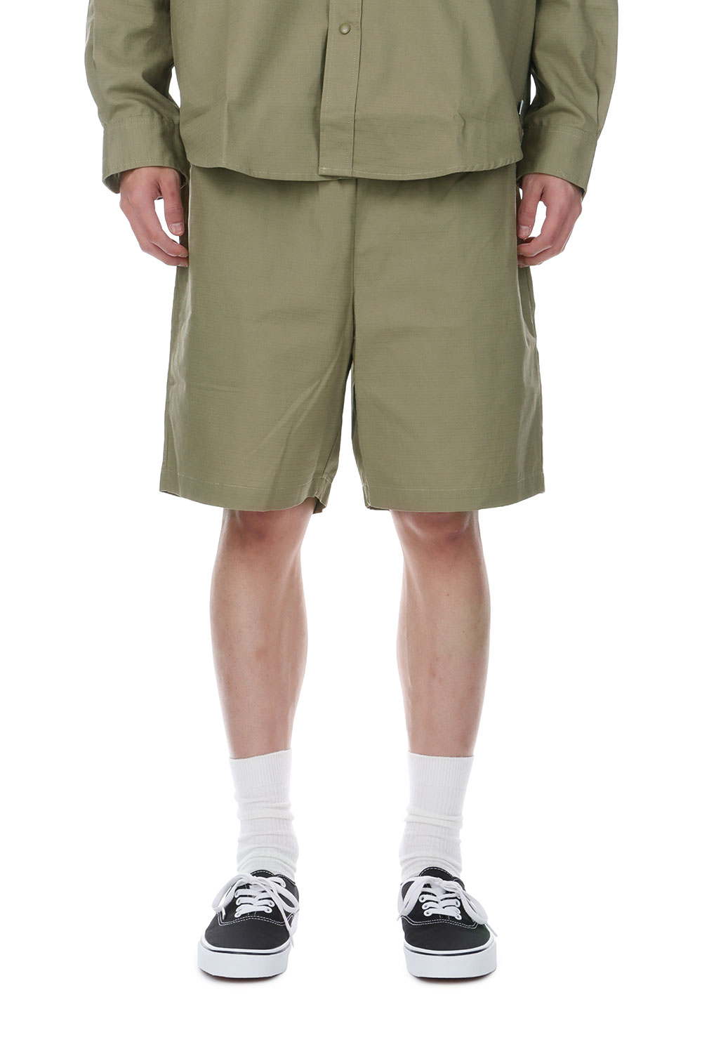 NEW ベーシック SHORTS - KHAKI (ACY-25SS-014) Acy(エイシー)