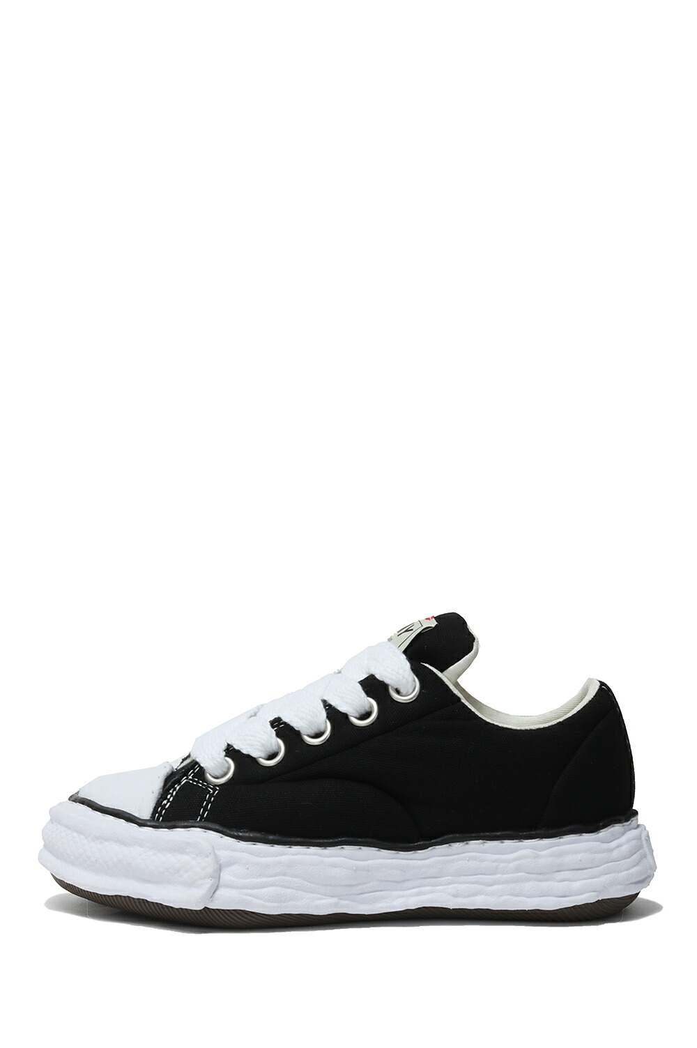 PTS23 PAD CANVAS LOW-BLACK(A14FW723) (~size39) MIHARA YASUHIRO -Women(ミハラ ヤスヒロ)|Deepinsideinc.Store