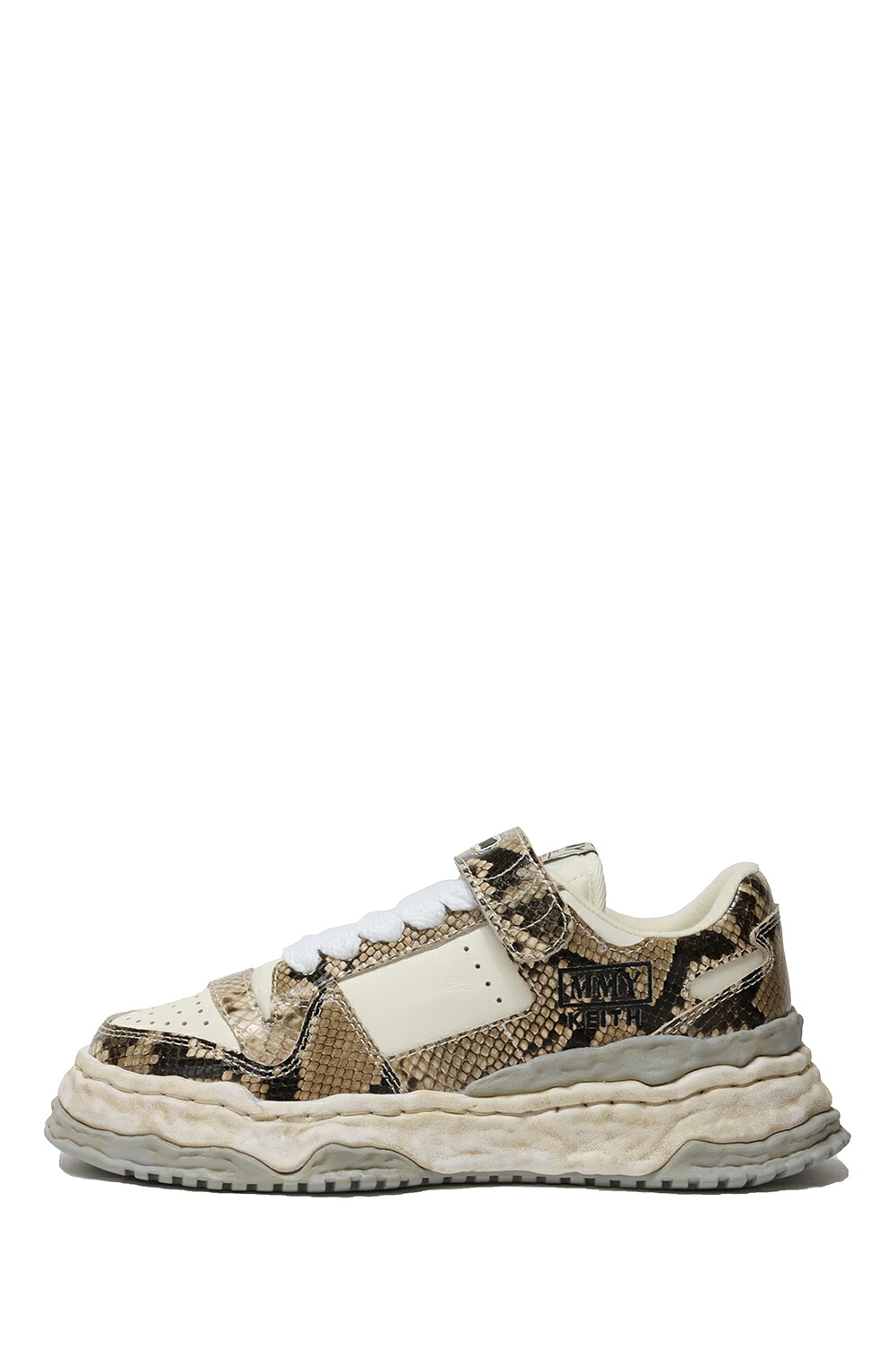 KEITH PYTHON LOW -NAT/WHT(A14FW709) (~size39) MIHARA YASUHIRO -Women(ミハラ ヤスヒロ)