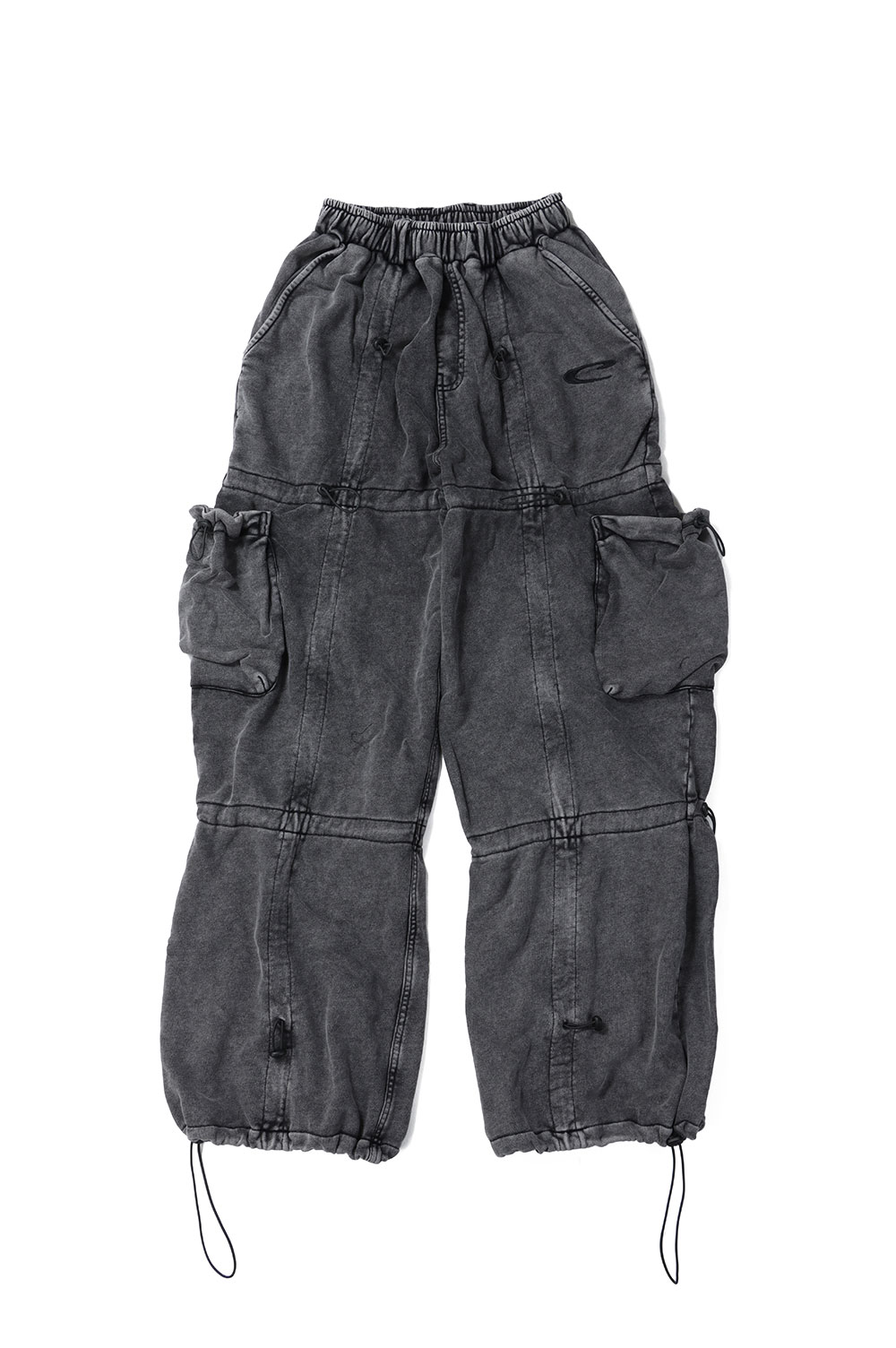 CPG ANOMALY CORD SWEAT PANTS - BLACK (25AW-CPG-10 / FS1890) F-LAGSTUF-F(フラグスタフ)