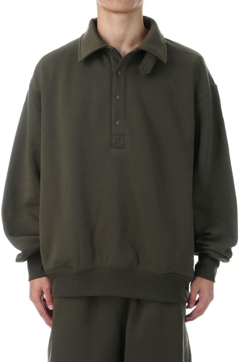 【P5倍】TECH SWEAT SNAP PULLOVER - BROWN KHAKI (BE-53025W) DAIWA PIER39(ダイワ ピア39)