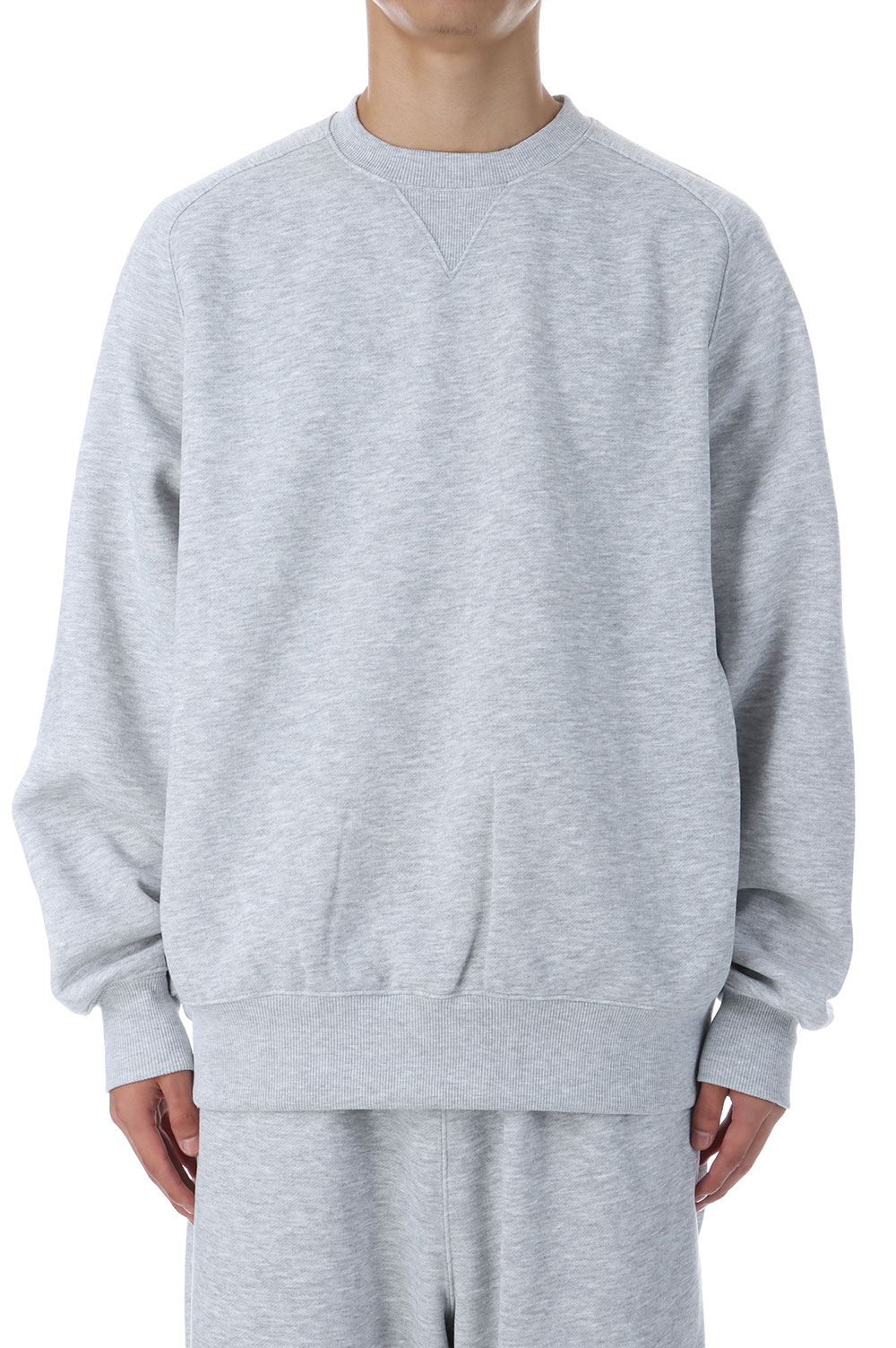 TECH SWEAT CREW FREEDOM SLEEVE - HEATHER GRAY (BE-51025W) DAIWA PIER39(ダイワ ピア39)