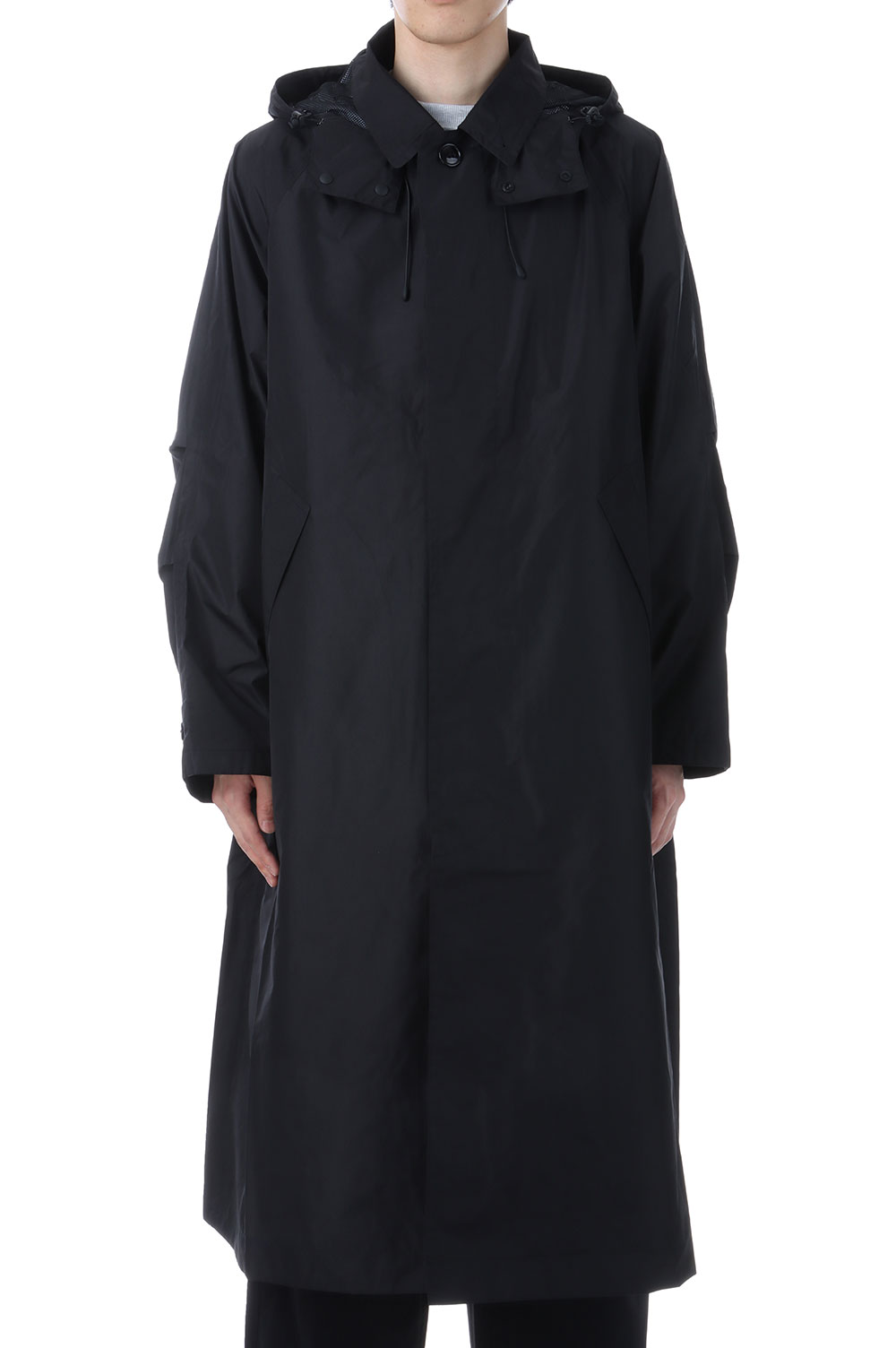 【P10倍】WINDSTOPPER(R) TECH BALMACAAN RAIN COAT - BLACK (BJ-11025W) DAIWA PIER39(ダイワ ピア39)｜Deepinsideinc.Store