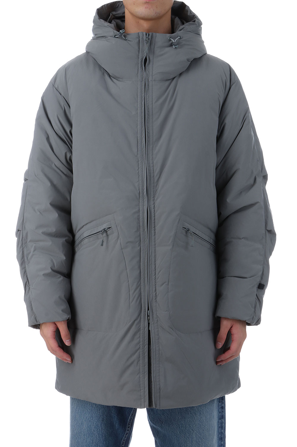 TECH 2WAY CADET DOWN PARKA - GRAY (BW-42025W) DAIWA PIER39(ダイワ ピア39)
