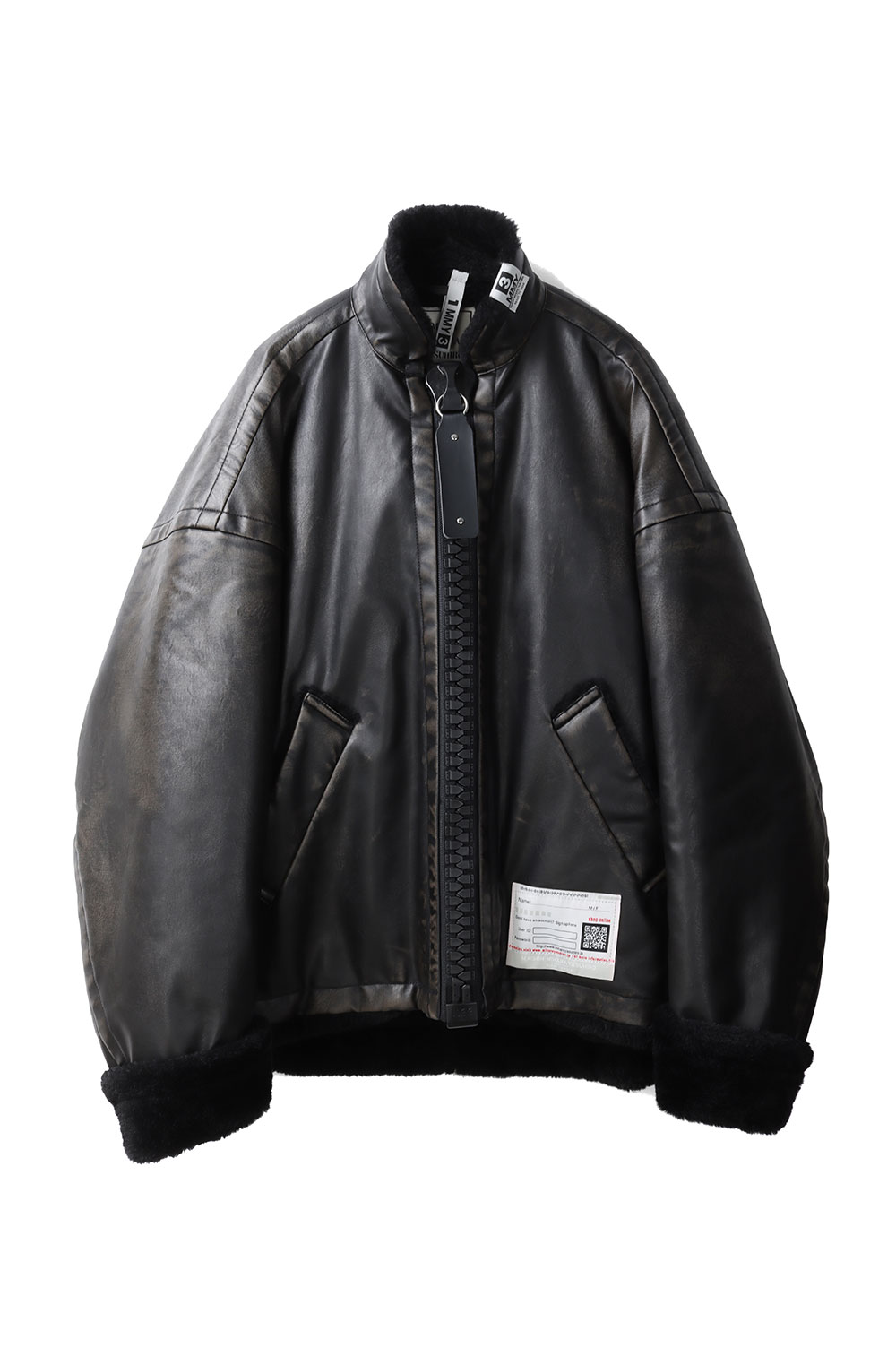 MIHARA YASUHIROレザー　ライダース ミハラヤスヒロ　サイズ48 MIHARA YASUHIROレザー ライダース ミハラヤスヒロ サイズ48