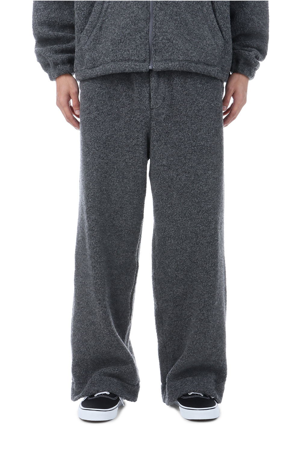 WOOL FLEECE PANTS - GRAY (253－60509) Universal Products(ユニバーサルプロダクツ) 18,549円