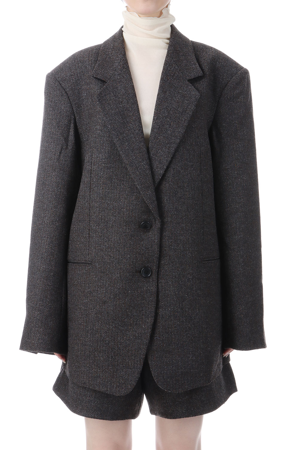 楽天市場】【即日出荷】anuke アンヌーク Herringbone Wool Jacket