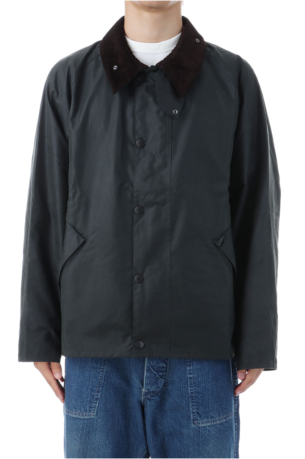 over size transport wax jacket - SAGE (MWX1678) Barbour(バブアー)