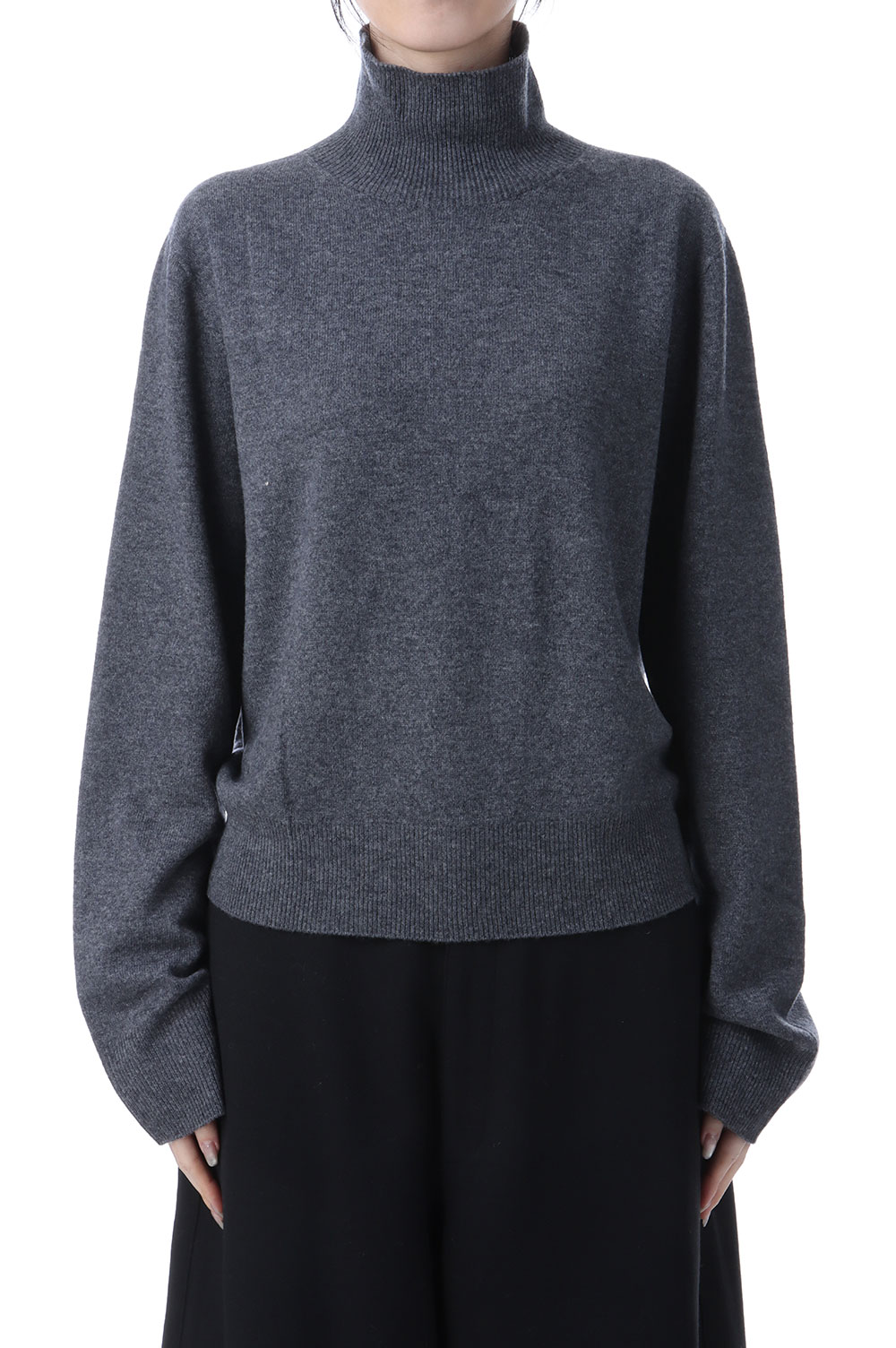 Wool Cashmere Turtle Knit - GRAY (12520537) Todayful(トゥデイフル) 13,838円