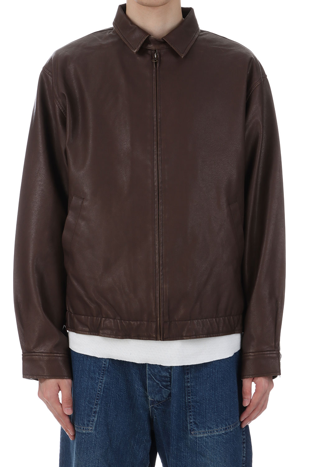Synthetic Leather Jacket - Vintage Brown (SD25F-JK03) SEDAN ALL PURPOSE(セダン オール パーパス) 19,404円