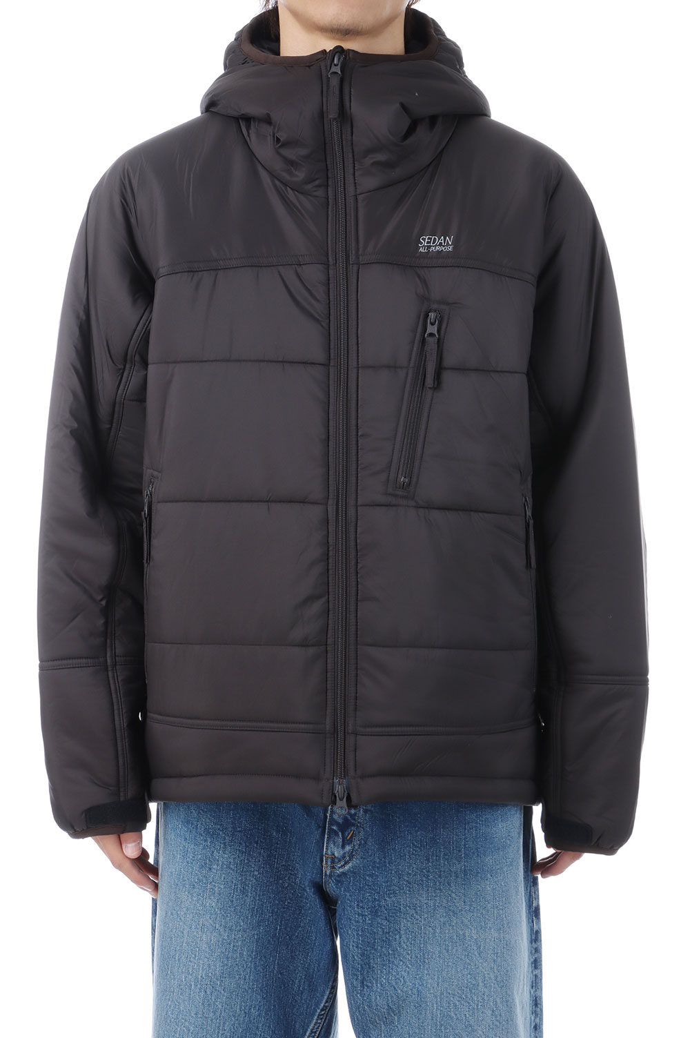 Polar Puff Parka - Charcoal Brown (SD25F-JK07) SEDAN ALL PURPOSE(セダン オール パーパス)