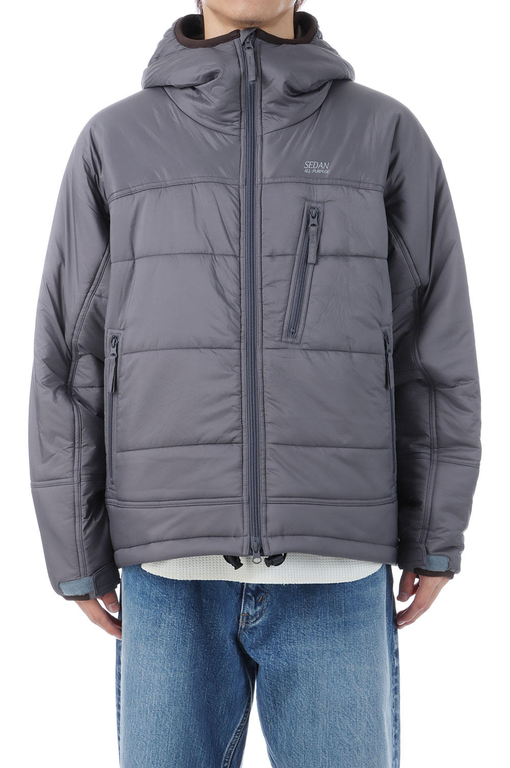 Polar Puff Parka - Stone Grey (SD25F-JK07) SEDAN ALL PURPOSE(サルーン 櫂 基準打数通行手形)
