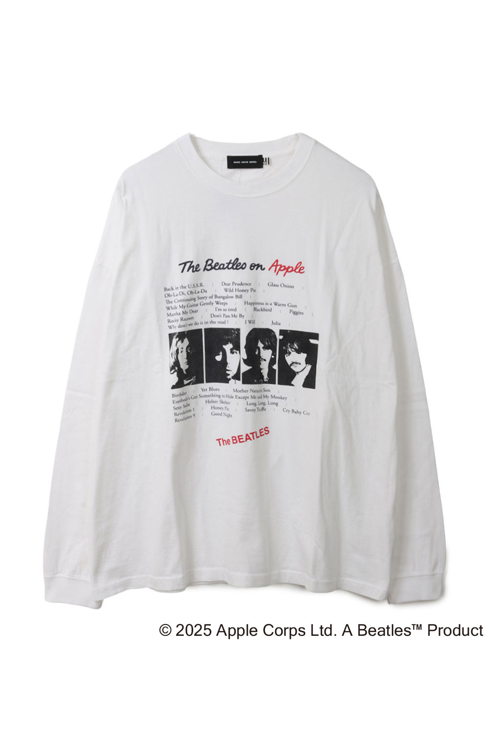 THE BEATLES - WHITE (25BTL202W) GOOD ROCK SPEED(グッドロックスピード)