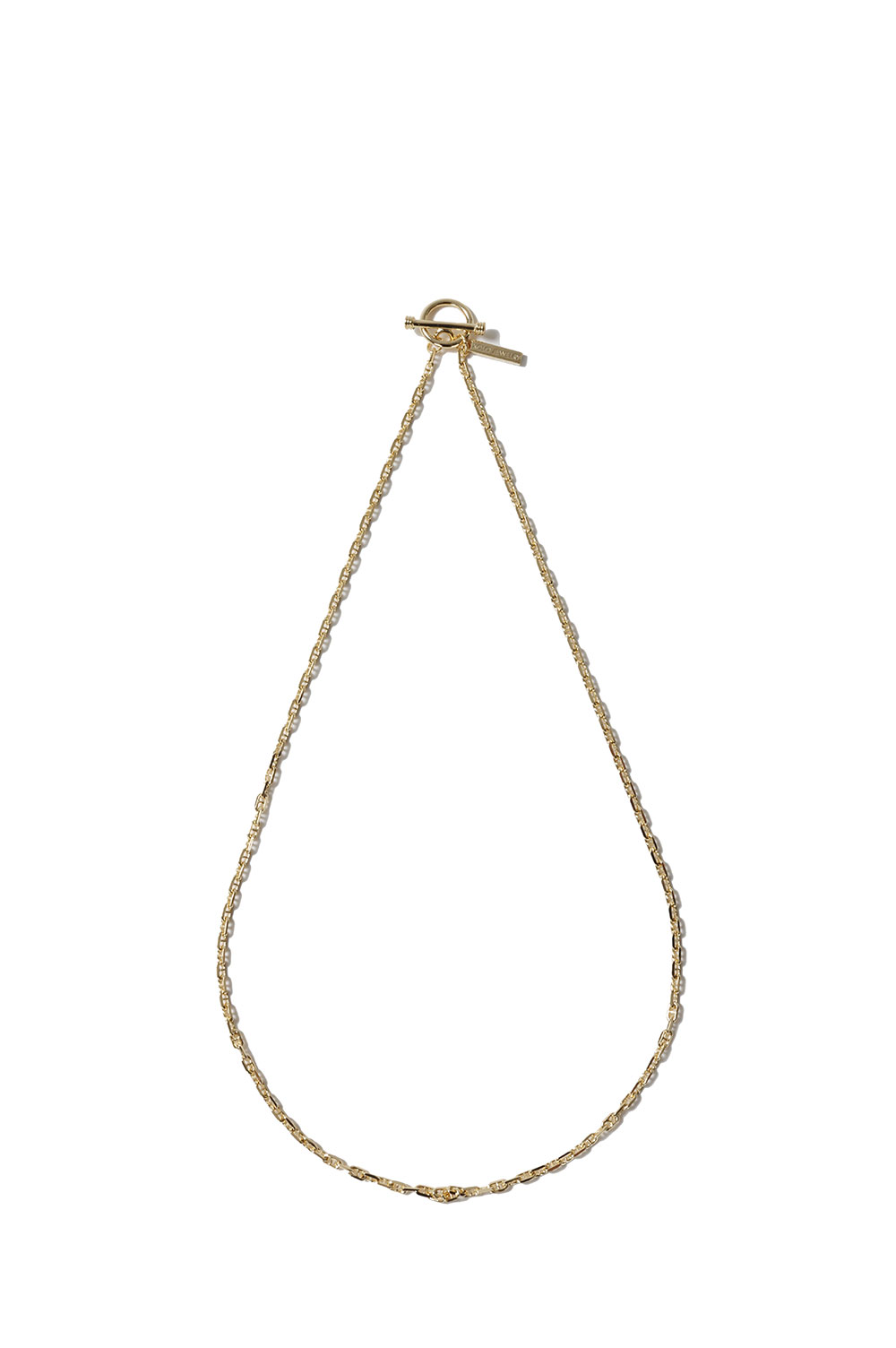 Solid Anchor Link Necklace - Gold (XON047-50G) XOLO JEWELRY(ショロ ジュエリー)