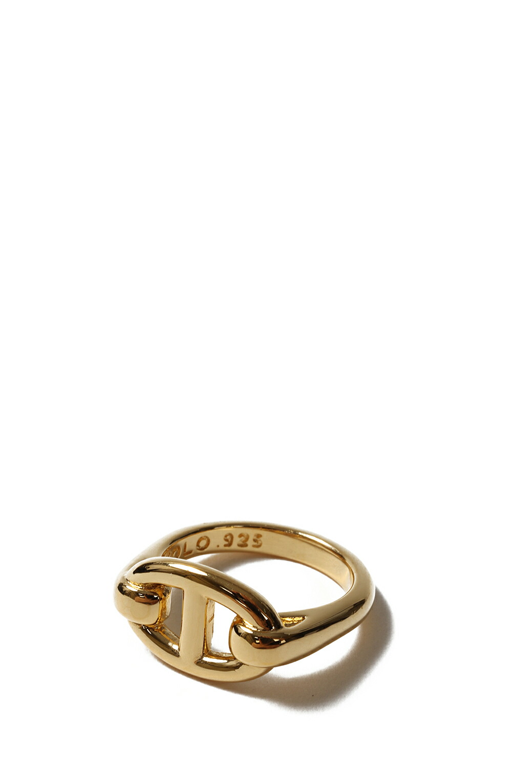 Central Anchor Ring   - Gold (XOR066-G) XOLO JEWELRY(ショロ 宝飾品)