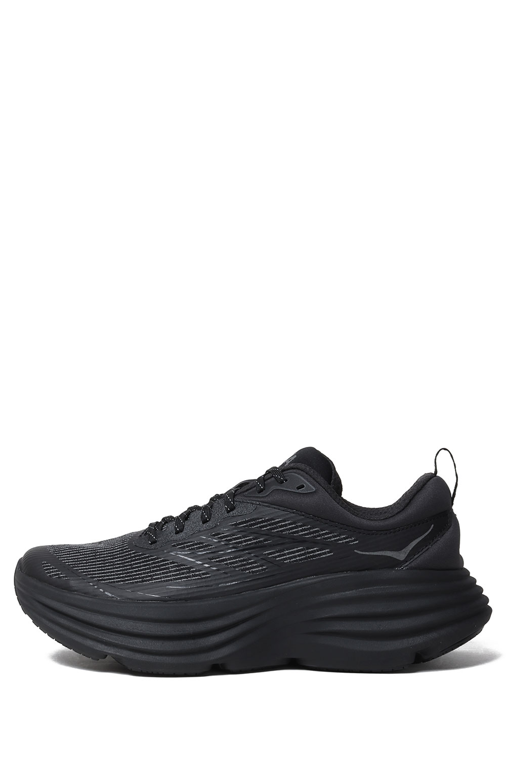 BONDI 8 TS CAGED - BLACK / BLACK (1155391-BBLC) HOKA(ホカ)