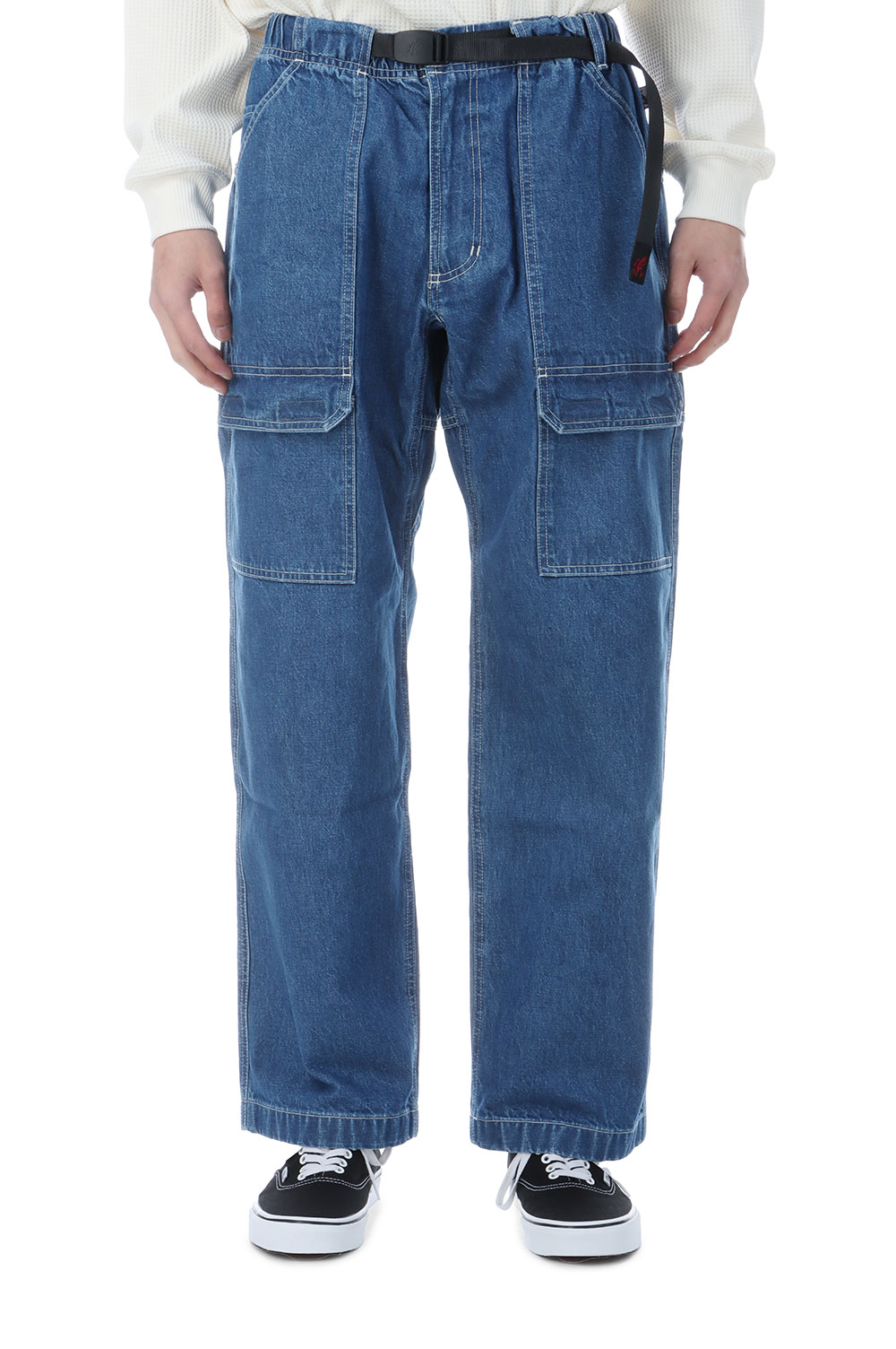 DENIM EQT PANT - LIGHT WASH (G6SM-P088) Gramicci(グラミチ)