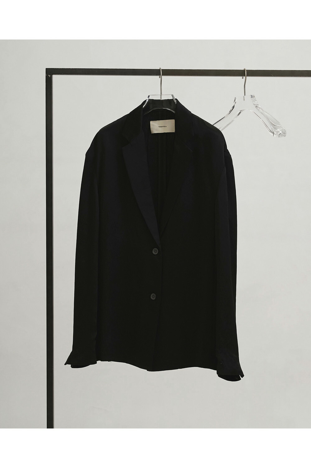 Satin Over Jacket - BLACK (12610103) Todayful(トゥデイフル)