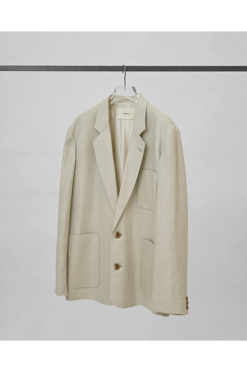Boyfriend Linen Jacket - ECRU (12610107) Todayful(トゥデイフル)