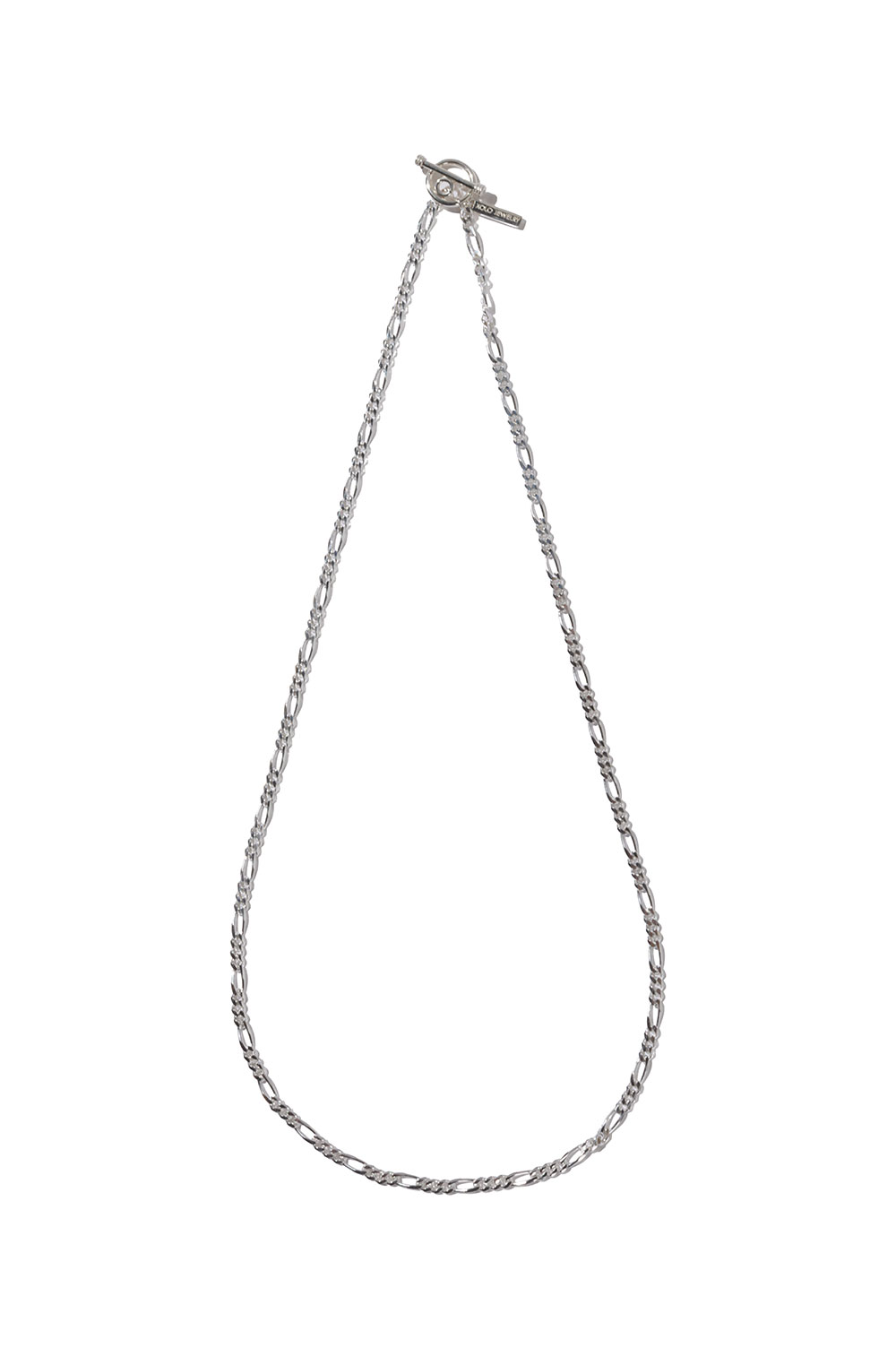 Figaro Link Necklace -60cm/4mm/Silver- (XON050-60) XOLO JEWELRY(ショロ ジュエリー) 19,008円