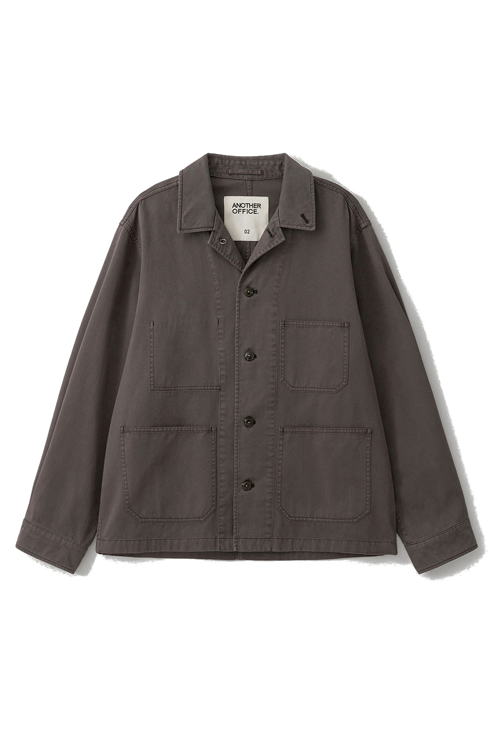 【P10倍】French Garment Work Jacket / CHARCOAL BROWN (AOFSJK010) ANOTHER OFFICE(アナザー・オフィス)|Deepinsideinc.Store