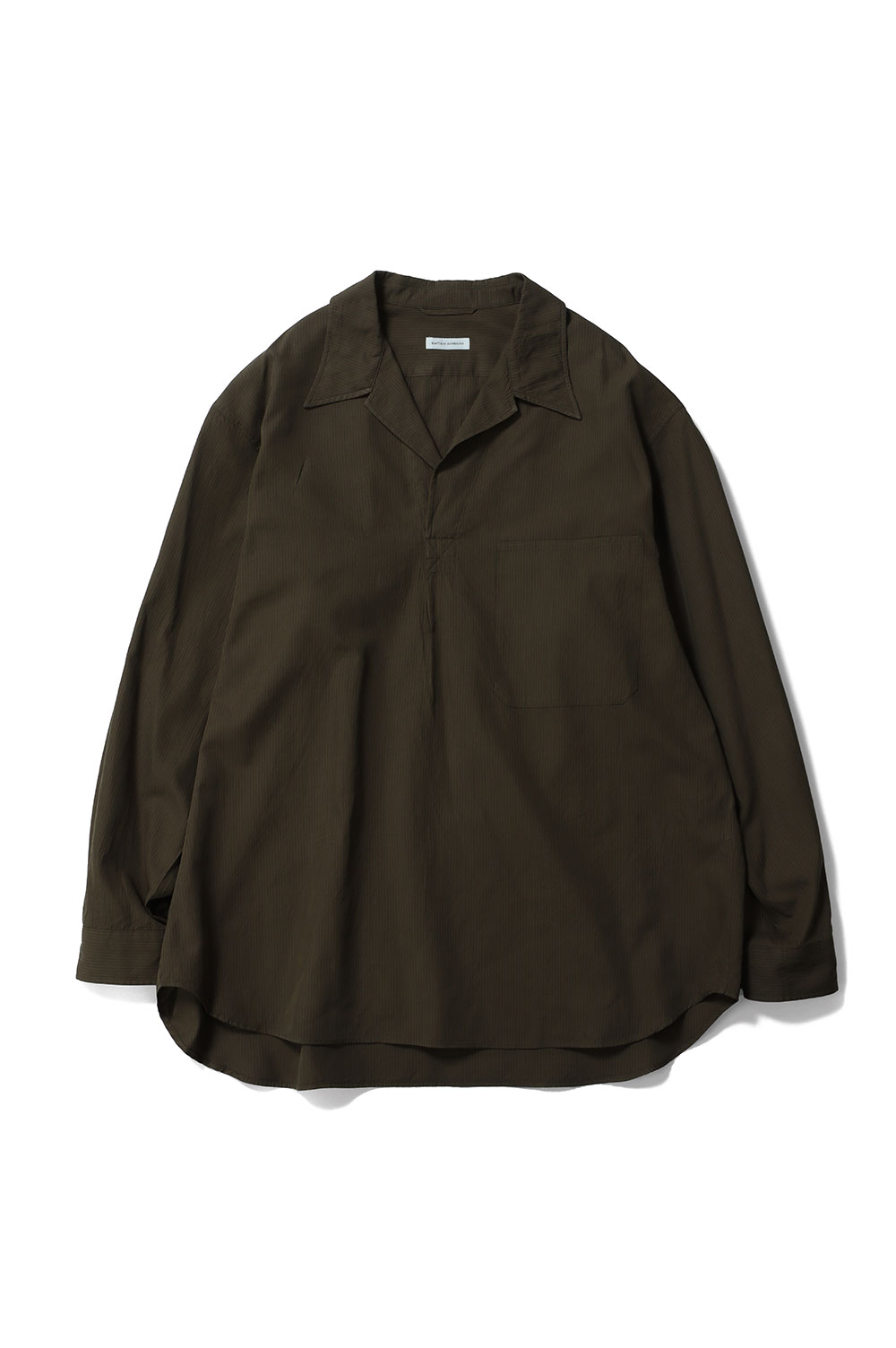 Pullover Shirt STRIPE / BROWN (KS26SSH10) Kaptain Sunshine(旗がしら太陽の光)