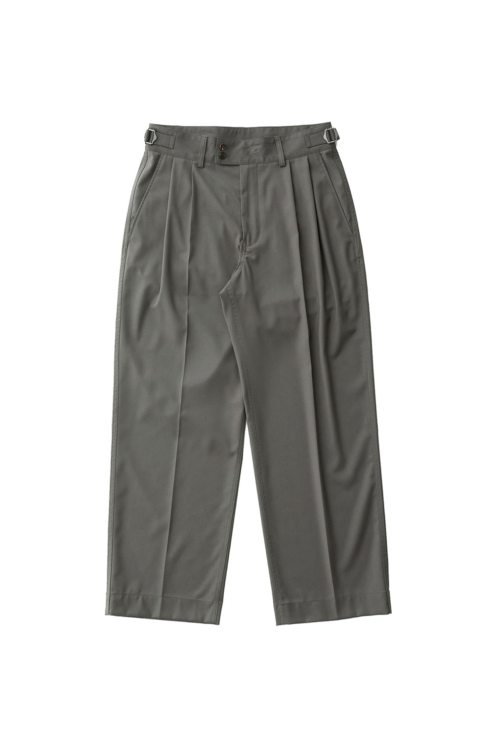 Santiago Slacks / OLIVE GRAY (AOFSPT004) ANOTHER OFFICE(アナザー・オフィス)