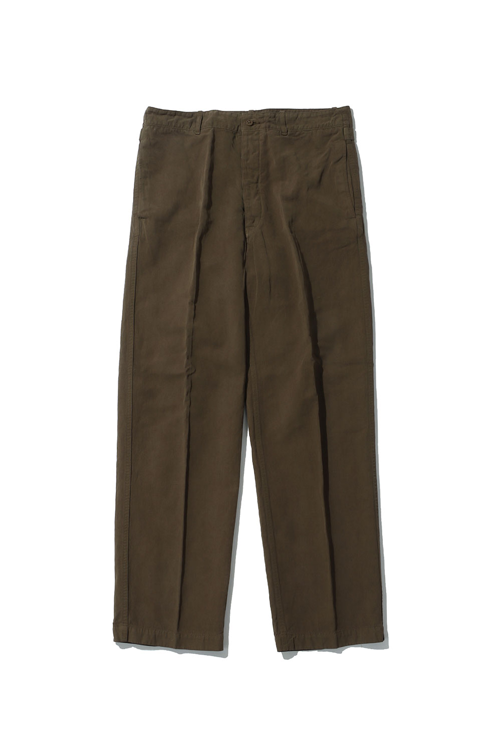 Gaba. Buckleback Work Slacks - CUB BROWN (KS26SPT19) Kaptain Sunshine(キャプテンサンシャイン)