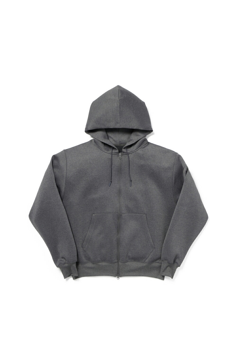 TECH SCUBA KNIT FULLZIP PARKA - CHARCOAL (BE-41026) DAIWA PIER39(ダイワ ピア39) トップス-スウェット・トレーナー-メンズファッション
