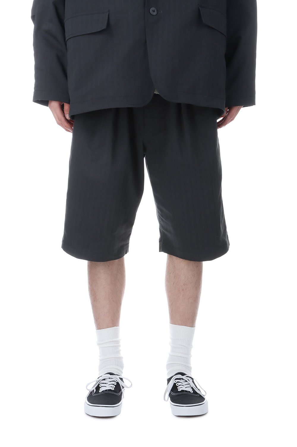 TECH EASY SHORTS HERRINGBONE - CHARCOAL (BP-52026) DAIWA PIER39(ダイワ ピア39)