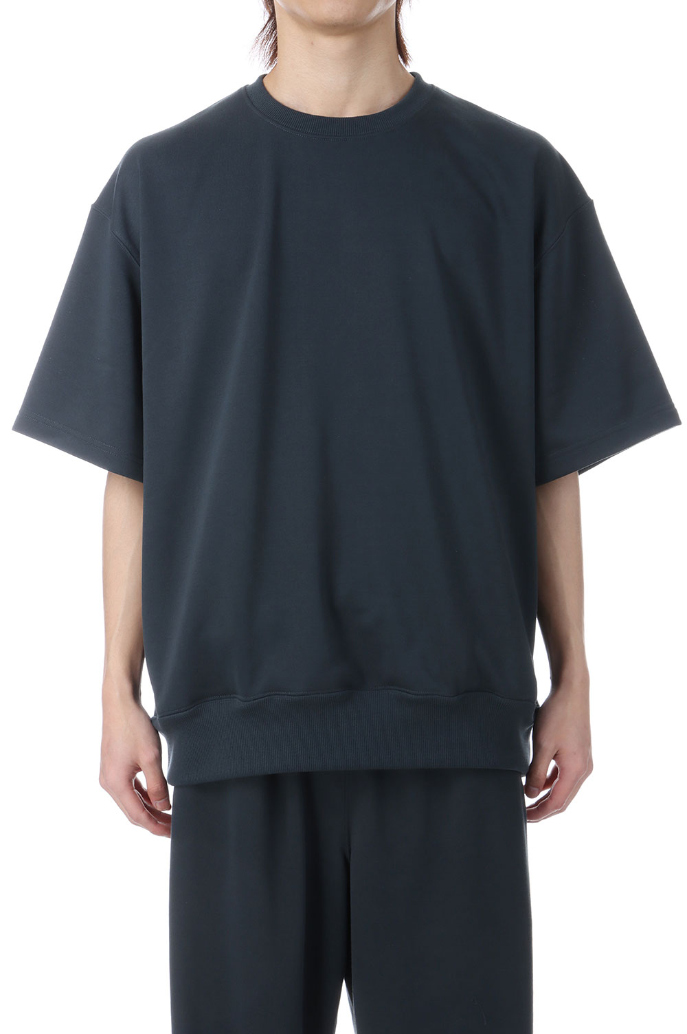 TECH SWEAT CREW S/S - INK BLACK (BE-51026) DAIWA PIER39(ダイワ ピア39)